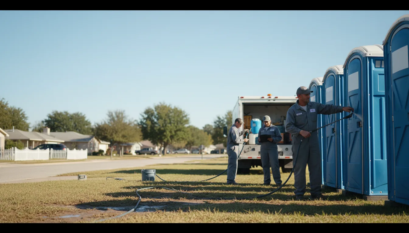 Long-Term Portable Toilet Rental in Risco, MO near me